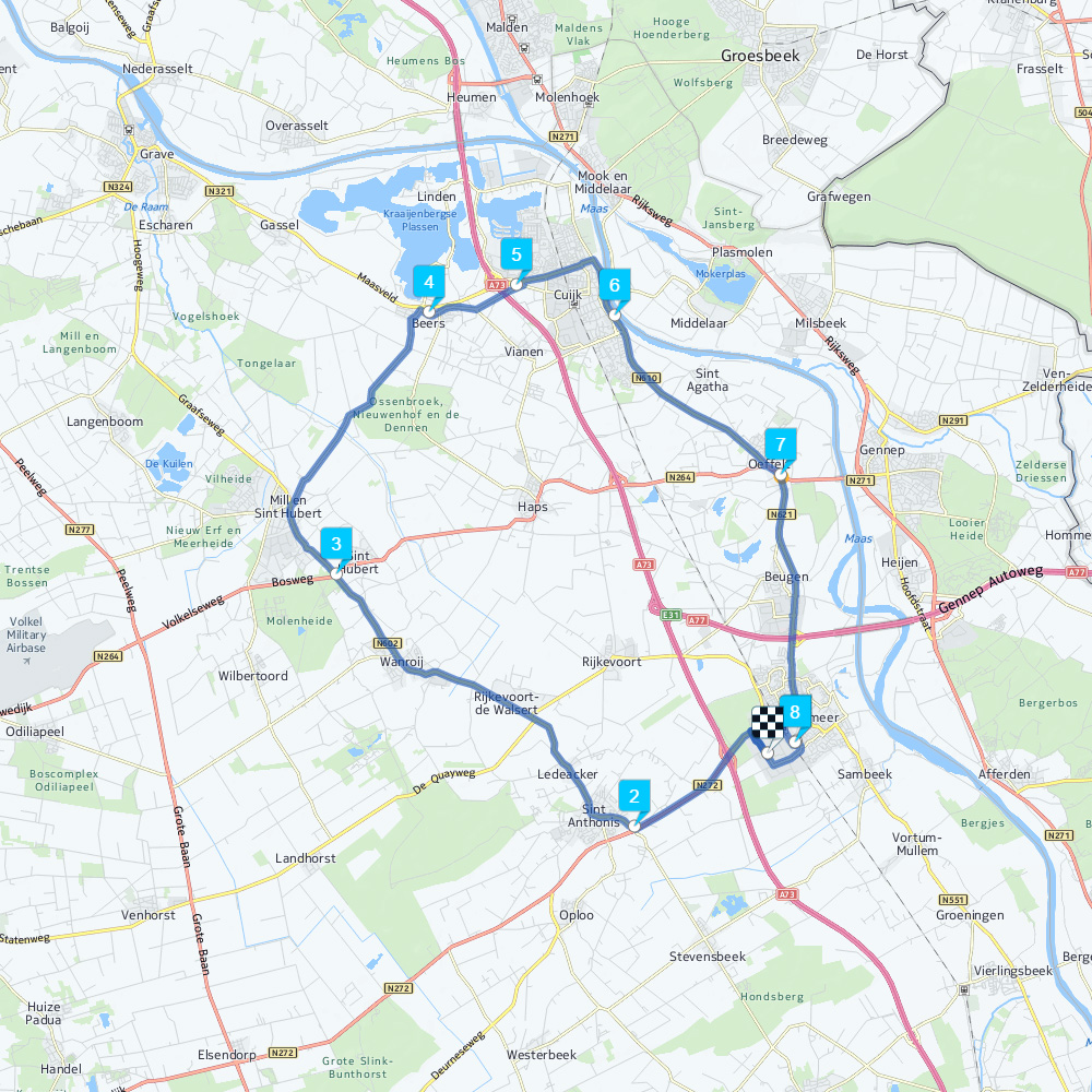 Openen in HERE Maps